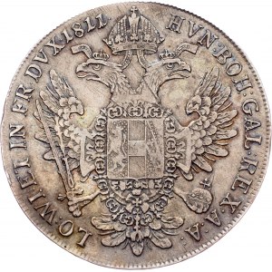 Franz I. (II.), 1 Thaler 1811, C, Prague