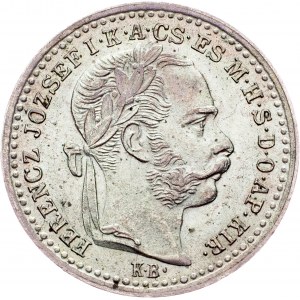 Franz Joseph I., 10 Krajczár 1873, KB, Kremnitz