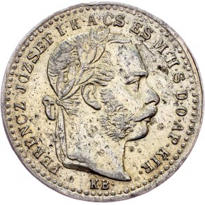 Franz Joseph I., 10 Krajczár 1876, KB, Kremnitz