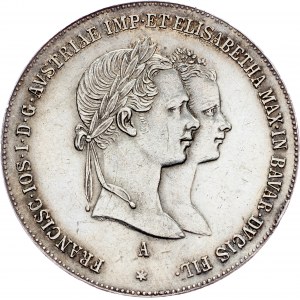 Franz Joseph I., 1 Gulden 1854, Vienna
