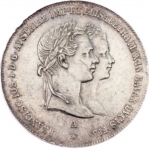 Franz Joseph I., 1 Gulden 1854, A, Vienna