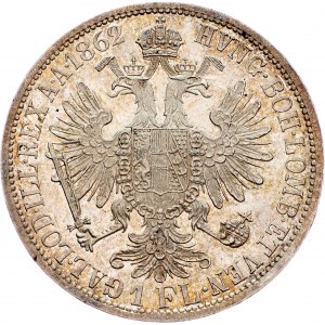 Franz Joseph I., 1 Gulden 1862, A, Vienna