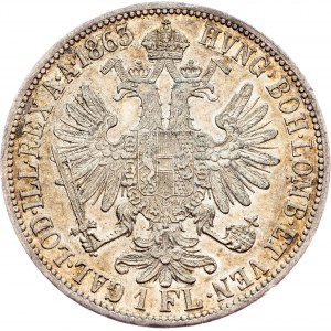 Franz Joseph I., 1 Gulden 1863, A, Vienna