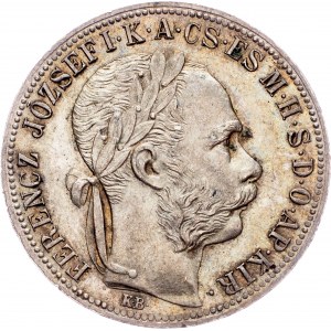 Franz Joseph I., 1 Forint 1890, KB, Kremnitz