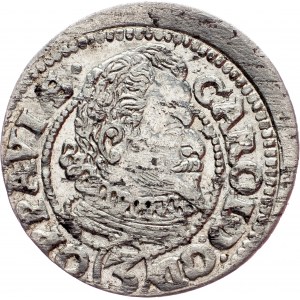 Charles of Liechtenstein, 3 Kreuzer 1614, BH