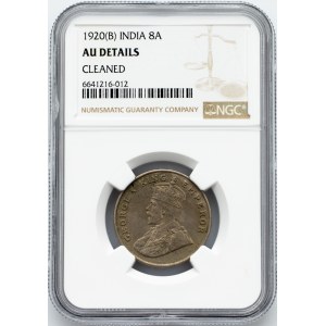 Georg V., 8 Annas 1920, (B)