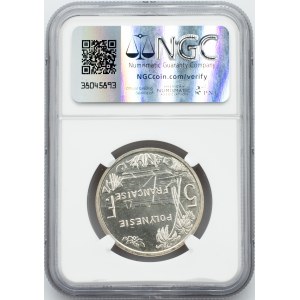 Französisch-Polynesien, 5 Francs 1979, PIEFORT
