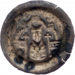 Konrad II., Heinrich I., Johann I., Brakteat 1221-1260, Hildesheim