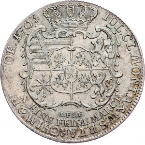 Frederick Christian, 1 Conventionsthaler 1763, FWôF, Dresden