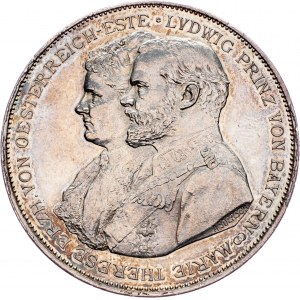 Ludwig III., Medaille 1893, A. Börsch