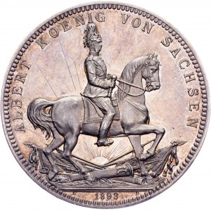 Sachsen, Medal 1893, Diller