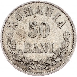 Carol I., 50 Bani 1876, Brüssel