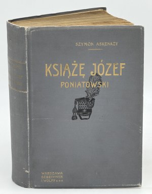 Askenazy Szymon - Principe Józef Poniatowski (rilegatura J.F. Puget)