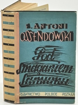 Ossendowski Antoni Ferdynand- Pod smaganiem Samumu. Algérie et Tunisie. Voyage en Afrique du Nord [couverture : E.Czerper].