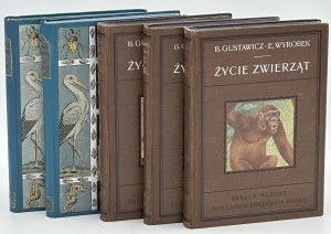 B. Gustawicz, E. Wyrobek - Życie zwierząt [T.I-V komplet]