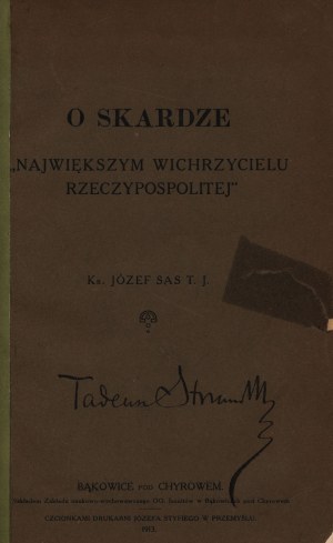 Sas Józef- O Skardze 