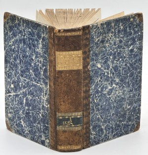 Pamiętnik warszawski czyli dziennik nauk i umiejętności. Volume I (Dictionnaire de Linde, invention de l'iode, description historique de la Podlasie) [Varsovie 1815].