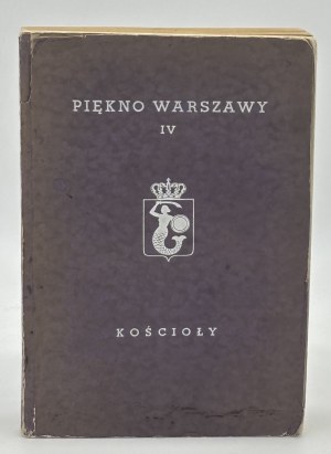 Przypkowski Tadeusz -Piękno Warszawy. Kirchen [Warschau 1937].