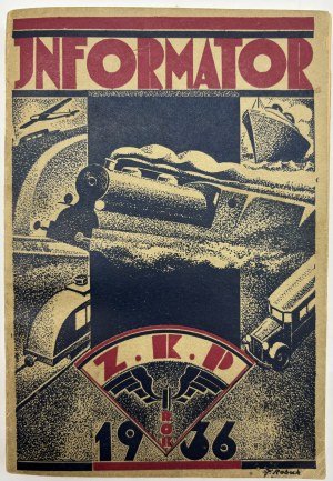 Guide du syndicat des cheminots polonais pour l'année 1936, annuaire IV.