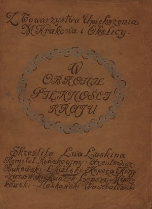 Luskina Ewa- Na obranu krásy země [Krakov 1910].