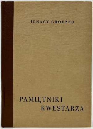 Chodźko Ignacy- Memoirs of a fundraiser [Warsaw 1929].