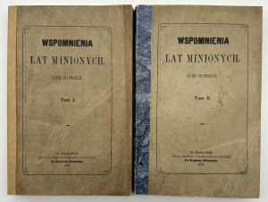 Iwanowski Eustachy Antonii- Vzpomínky na léta minulá [díl I-II] [Krakov 1876].