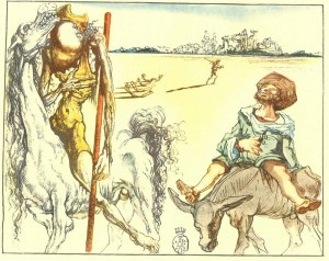 Cervantes De Miguel- Don Quixote de la Mancha [illustrations by Salvador Dali].