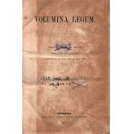 Volumina Legum. Tom VIII (wczesny Stanisław August)(t.VII niepełny) [Petersburg 1860]
