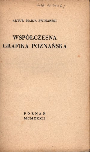 Współczesna grafika poznańska [1932][katalog wystawy]