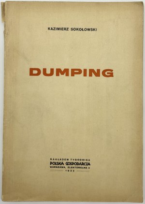 Sokołowski Kazimierz- Dumping [Warszawa 1932]