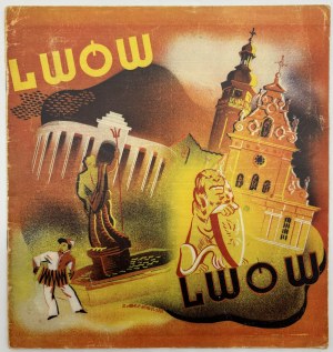 Lviv. Tourist folder[cover by Zygmunt Acedansky].