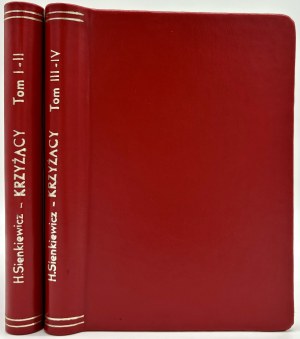 Sienkiewicz Henryk- Krzyżacy Volume I-IV [Lwów-Warszawa-Kraków ca. 1926].