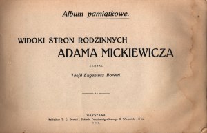 Boretti Teofil Eugeniusz - Widoki stron rodzinnych Adama Mickiewicza [Varsavia 1900].