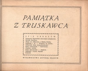 Suvenýr z Truskavce. Krakov [cca 1930].