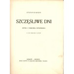 Badeni Stefan- Szczęśliwe dni. Urywki z pamiętnika myśliwskiego. Z 72-ma zdjęciami z natury.[Kraków 1930]