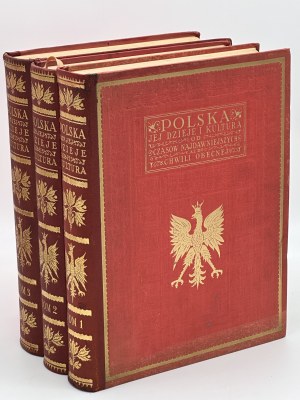 Polsko, jeho dějiny a kultura - [vázané vydání F.J. Radziszewski] [kompletní T. I- III].