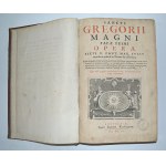 GREGORY I, Papst - Sancti Gregorii Magni papae primi Opera. Sixti V. pont. max. iussu, emendata, aucta...