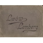 LWÓW = Lemberg. Lwów b. r. Tęcza. 18x25 cm, k. tyt., k. tabl. [16] z ilustr. (w tym 8 kolor.)...