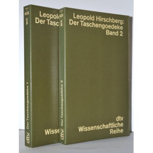 HIRSCHBERG, Leopold - Der Taschengoedeke : Bibliographie deutscher Erstausgaben. Bd. 1-2. München 1970...