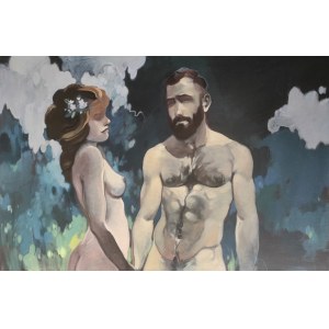 Jakub Godziszewski, Faun und Frau Frühling, 2017