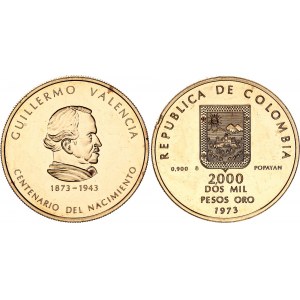 Colombia 2000 Pesos 1973