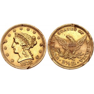 United States 2-1/2 Dollars 1878