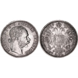 Austria 1 Florin 1888