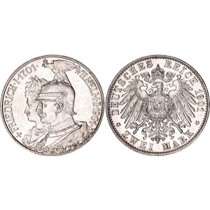 Germany - Empire Prussia 2 Mark 1901 A