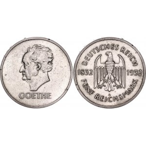 Germany - Weimar Republic 5 Reichsmark 1932 A