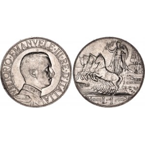 Italy 1 Lira 1913 R
