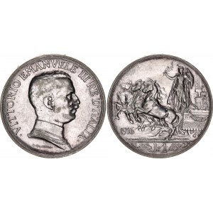 Italy 1 Lira 1916 R