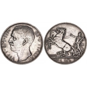Italy 10 Lire 1928 R