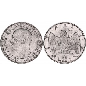 Italy 1 Lira 1940 (XVIII) R