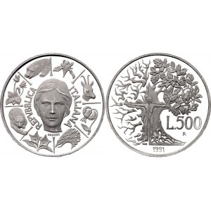 Italy 500 Lire 1991 R